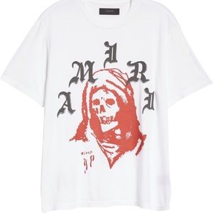 Amiri x Wes Lang Solar Kings Cotton Graphic Tee size Large